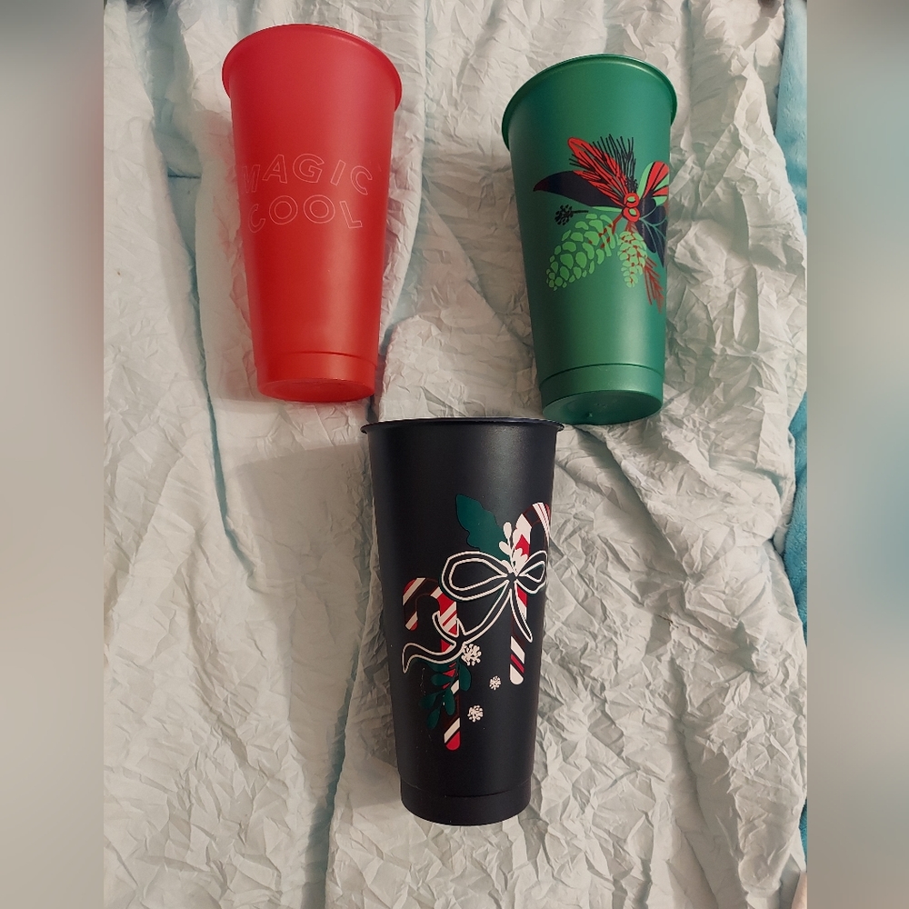 Starbucks cups